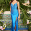 Ava Presley 47387 - Spaghetti Strap Beaded Mermaid Prom Gown