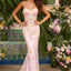 Ava Presley 47388 - Strapless Floral Beaded Mermaid Prom Gown