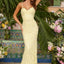 Ava Presley 47389 - Floral Applique Sweetheart Mermaid Prom Gown