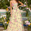Ava Presley 47391 - Sparkling Floral Embroidery A-Line Prom Dress