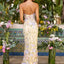 Ava Presley 47395 - 3D Floral Applique Strapless Evening Gown