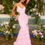 Ava Presley 47402 - Floral Lace Mermaid Gown Tiered Ruffles