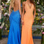 Ava Presley 47410 - Plunging Halter Neck Beaded Evening Gown
