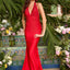 Ava Presley 47410 - Plunging Halter Neck Beaded Evening Gown