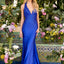 Ava Presley 47410 - Plunging Halter Neck Beaded Evening Gown
