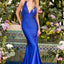 Ava Presley 47410 - Plunging Halter Neck Beaded Evening Gown