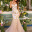 Ava Presley 47414 - Sweetheart Neckline Floral Applique Prom Gown