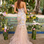 Ava Presley 47414 - Sweetheart Neckline Floral Applique Prom Gown