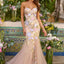 Ava Presley 47414 - Sweetheart Neckline Floral Applique Prom Gown
