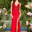 Ava Presley 47415 - Beaded V Neck Mermaid Prom Gown