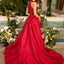 Ava Presley 47425 - Embellished Halter Neck Flowing Ball Gown