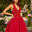 Ava Presley 47425 - Embellished Halter Neck Flowing Ball Gown