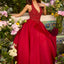 Ava Presley 47425 - Embellished Halter Neck Flowing Ball Gown