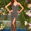 Ava Presley 47428 - Allover Crystal Pattern Gown with Open Back