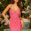 Ava Presley 47428 - Allover Crystal Pattern Gown with Open Back