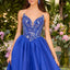 Ava Presley 47430 - Sparkling Floral Bodice A Line Gown
