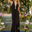 Ava Presley 47456 - Floor Length Column Gown with Draping