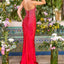 Ava Presley 47460 - Beaded Halter Neck Mermaid Prom Gown