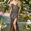 Ava Presley 47475 - Fitted Prom Gown with Sequin Detailing