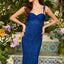 Ava Presley 47485 - Floral Lace Sweetheart Mermaid Prom Gown