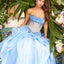 Ava Presley 42482 - Strapless Beaded Corset Ruffled Ball Gown