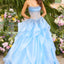 Ava Presley 42482 - Strapless Beaded Corset Ruffled Ball Gown