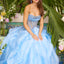 Ava Presley 42482 - Strapless Beaded Corset Ruffled Ball Gown