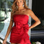 Ava Presley 26310 flattering strapless look with tailored finish