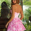 Ava Presley 26443 fitted corset floral dress for special occasions