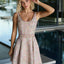 Ava Presley 26722 stylish sleeveless mini dress with A-line skirt