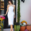 Ava Presley 40061 refined white midi dress for evening events