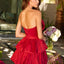 Ava Presley 42379 fitted bodice short formal dress