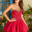 Ava Presley 42383 strapless corset bubble dress