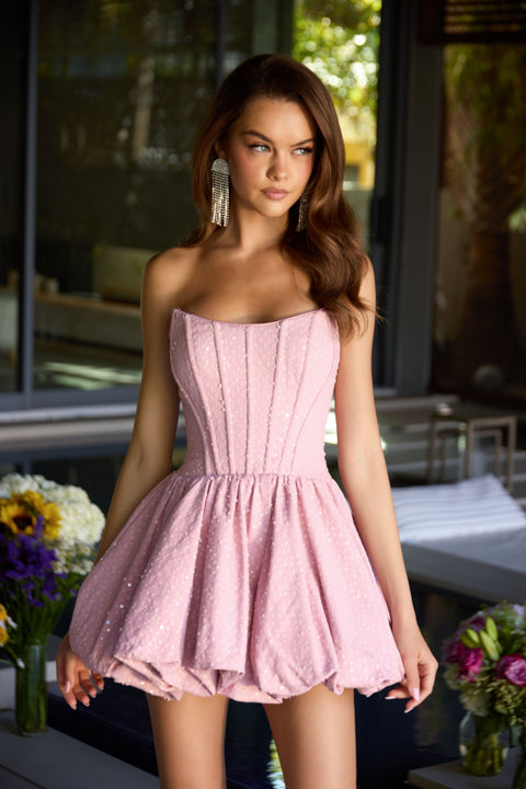 Ava Presley 42404 open back party dress