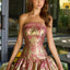 Ava Presley 42416 strapless corset bubble dress