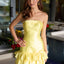 Ava Presley 42444 sleek strapless party dress
