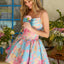 Ava Presley 42462 draped neckline cocktail dress