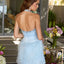 Ava Presley 42478 feather skirt cocktail dress