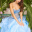Ava Presley 42482 sheer corset back evening dress