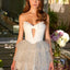 Ava Presley 42486 strapless corset tulle dress