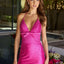 Ava Presley 42490 halter deep V fitted dress
