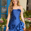 Ava Presley 42491 asymmetric ruffle hem dress