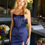 Ava Presley 42499 strapless corset fitted dress