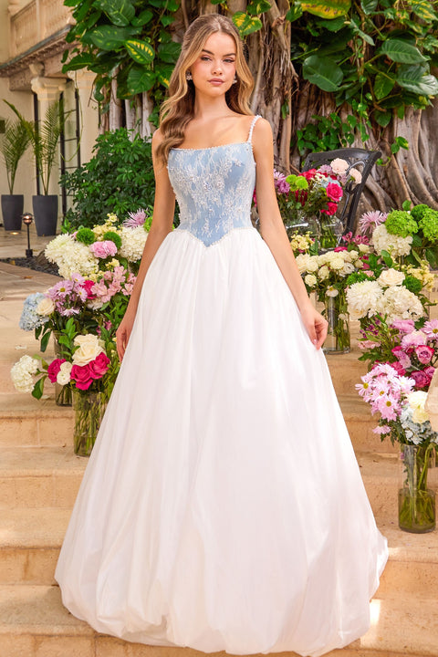 Ava Presley 42519 - Lace Corset A-Line Prom Ball Gown