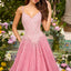 Ava Presley 42643 V shaped back pageant dress