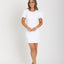 Ava Presley 42911 bow sleeve mini dress