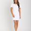 Ava Presley 42911 structured short sleeve party dress