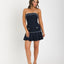 Ava Presley 42928 structured mini party dress