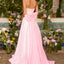 Ava Presley 43010 structured waistline prom ball gown