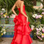 Ava Presley 43015 flowing tiered skirt formal gown